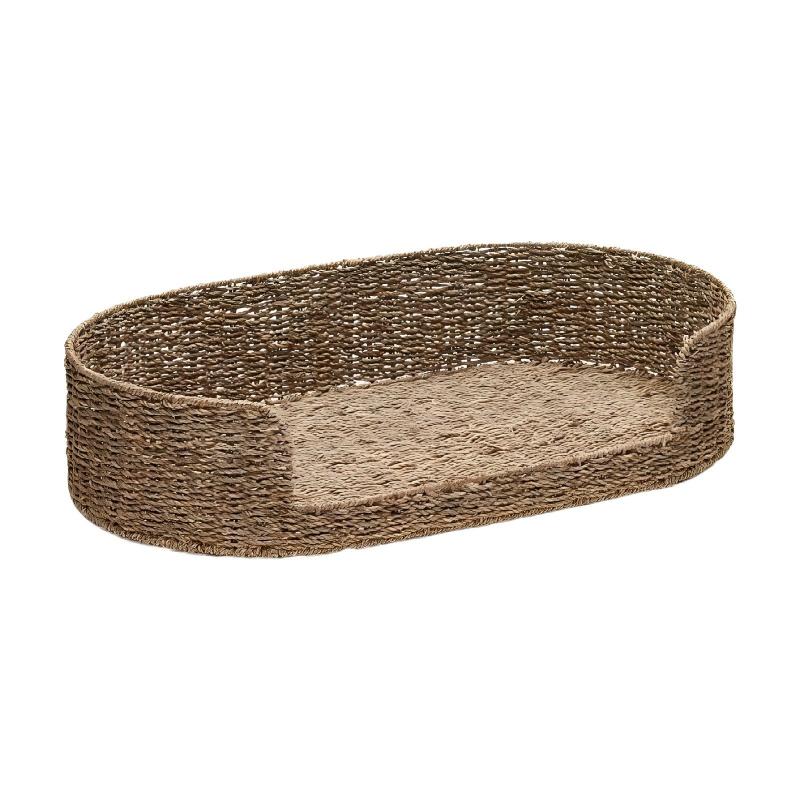 Straw dog bed
